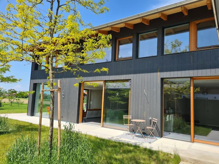 Vintage Studio Am Chiemsee Übersee Exteriör bild